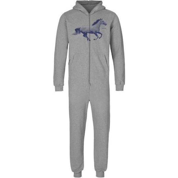 Peaces.bio - handbedruckte Biomode Jumpsuit Horsepower Herren
