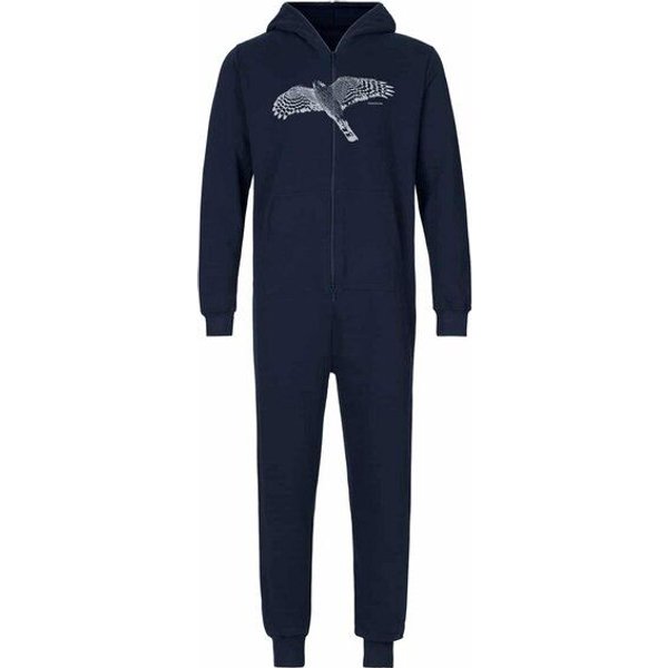 Peaces.bio - handbedruckte Biomode Jumpsuit Sperber Damen