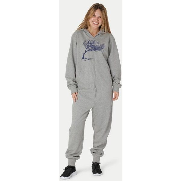Peaces.bio - handbedruckte Biomode Jumpsuit Windy Tree Damen