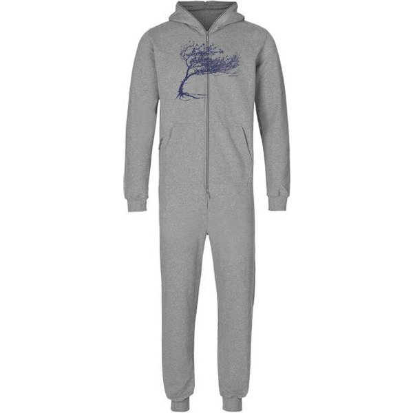 Peaces.bio - handbedruckte Biomode Jumpsuit Windy Tree Herren