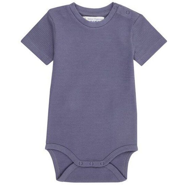 sense-organics AKELA Kurzarmbody Classic aus Waffel-Jersey von Sense Organics