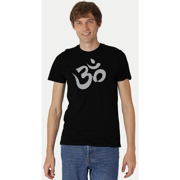 Peaces.bio - handbedruckte Biomode Fit T-Shirt "Om" Herren