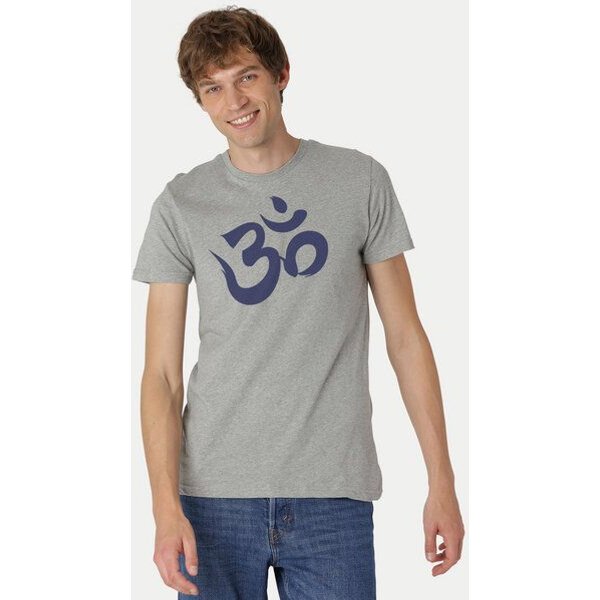 Peaces.bio - handbedruckte Biomode Fit T-Shirt "Om" Herren