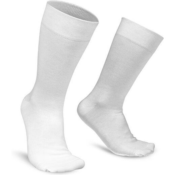 flat design by Mareike Kriesten 4, 8, 12 Paar Bio-Baumwollsocken weiß, fair hergestellt in Portugal (EU), vegan