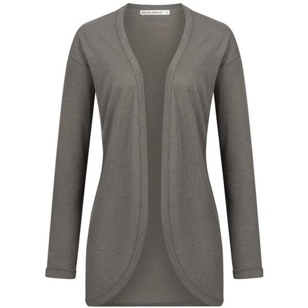 NATIVE SOULS Slub Cardigan Damen