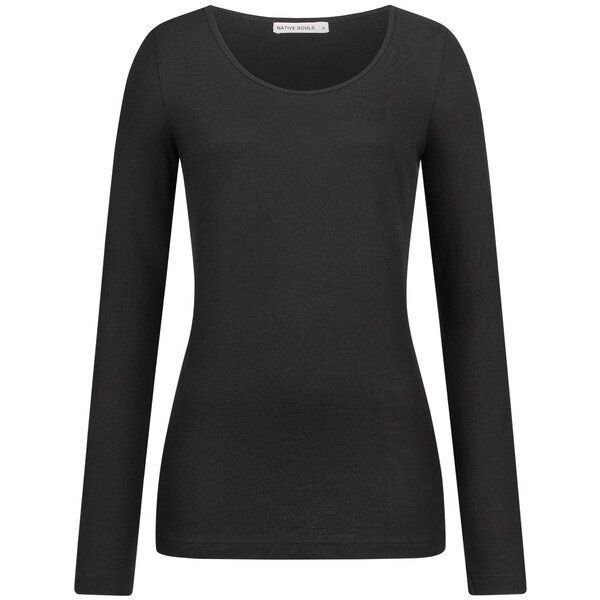 NATIVE SOULS Slub Longsleeve Basic Damen