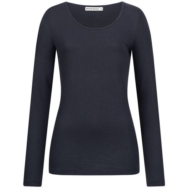 NATIVE SOULS Slub Longsleeve Basic Damen
