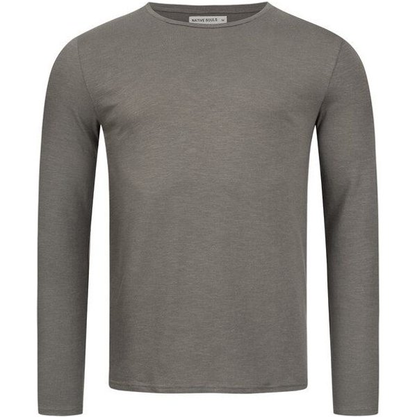 NATIVE SOULS Slub Longsleeve Basic Herren