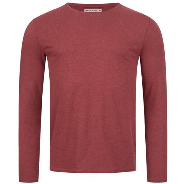 NATIVE SOULS Slub Longsleeve Basic Herren