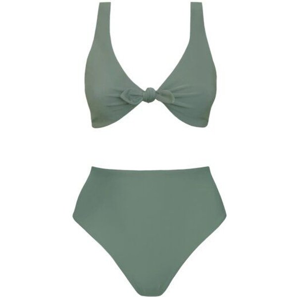 Anekdot Bikini Set Line Top + Skyline High Slip