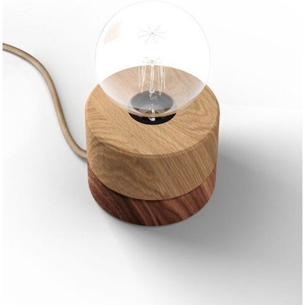 ALMUT von Wildheim Tischlampe Eichenholz angesagte Pastelltöne skandinavisches Design
