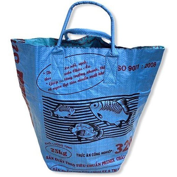 Beadbags Kleine Universaltasche / Wäschesack aus recycelten Reissack Ri9.2