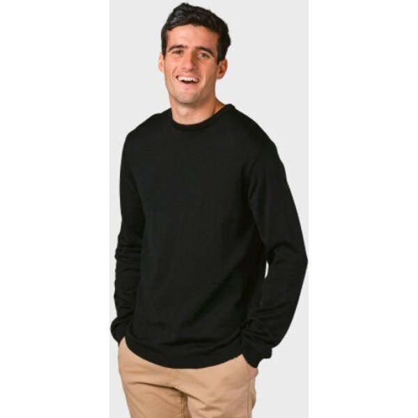 Klitmøller Collective Merino-Strickpullover - Mens Basic Merino Wool - mulesingfrei