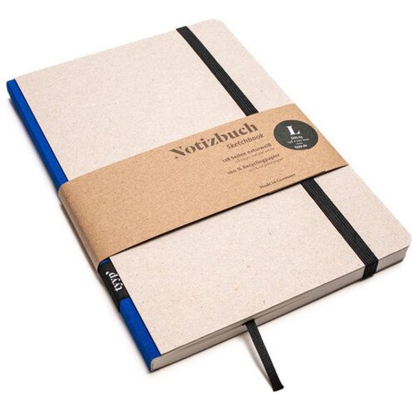 tyyp Notizbuch A5 – 100% Recyclingpapier – handmade in Germany – Klassik Öko