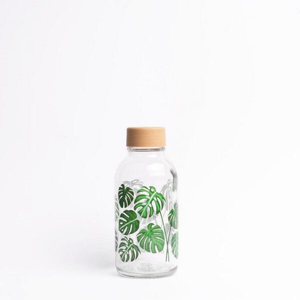 Carry Bottles Glastrinkflasche 0.4l verschiedene Designs