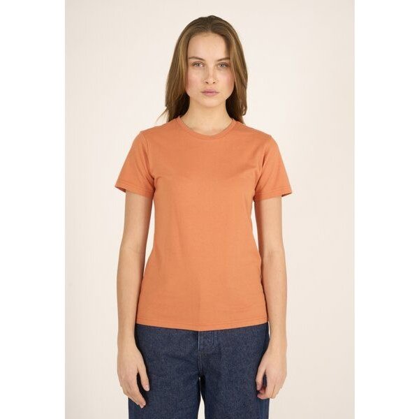 KnowledgeCotton Apparel T-Shirt - ROSA - aus Bio-Baumwolle