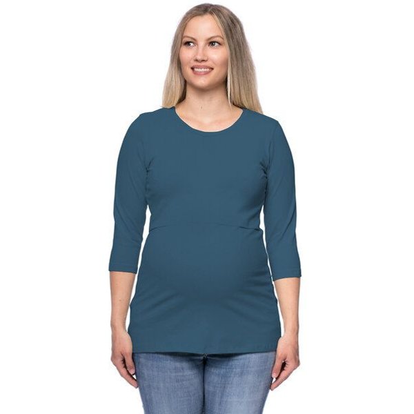 Milchshake 103 BASIC Umstands- und Stillshirt 3/4 Arm aus Bio-Baumwolle
