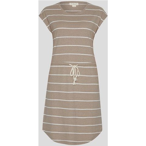 The Hemp Line Kleid mit Kordelgürtel aus Hanf und Bio-Baumwolle (22510)