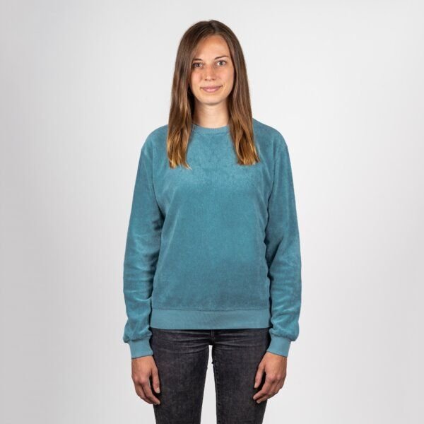 LANGBRETT frottee sweater | frauen