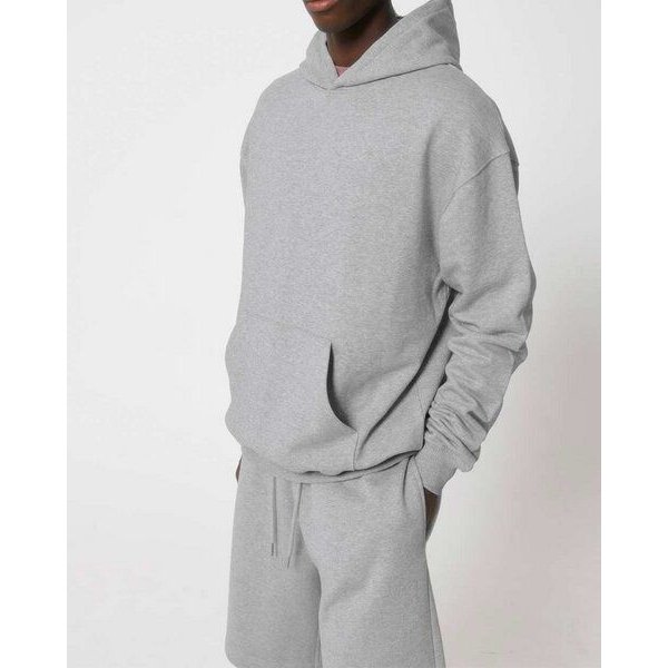 YTWOO Oversized Unisex Hoodie mit Kängurutasche, Dry, nachhaltig, Bio-Baumwolle