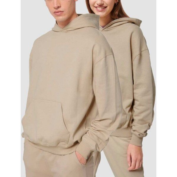 YTWOO Oversized Unisex Hoodie mit Kängurutasche, Dry, nachhaltig, Bio-Baumwolle