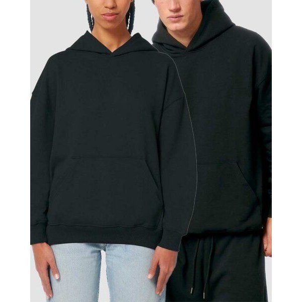 YTWOO Oversized Unisex Hoodie mit Kängurutasche, Dry, nachhaltig, Bio-Baumwolle