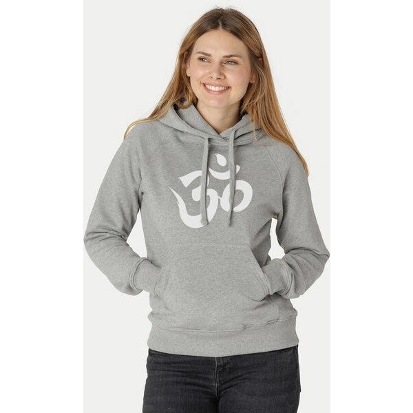 Peaces.bio - handbedruckte Biomode Bio-Damen-Kapuzensweater Om