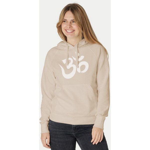 Peaces.bio - handbedruckte Biomode Bio-Damen-Kapuzensweater Om