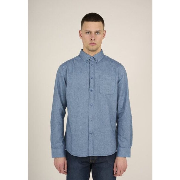 KnowledgeCotton Apparel Flanellhemd- Elder Regular Fit - aus Biobaumwolle