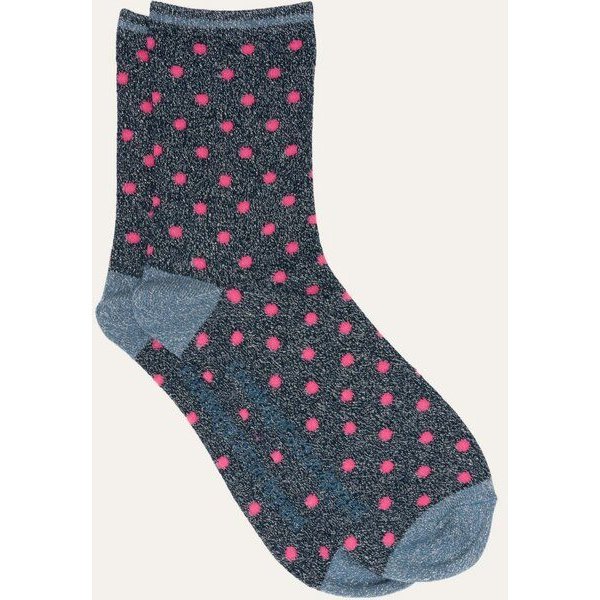 KnowledgeCotton Apparel Glitzer-Socken DOTS mit Bio-Baumwolle und recyceltem Material