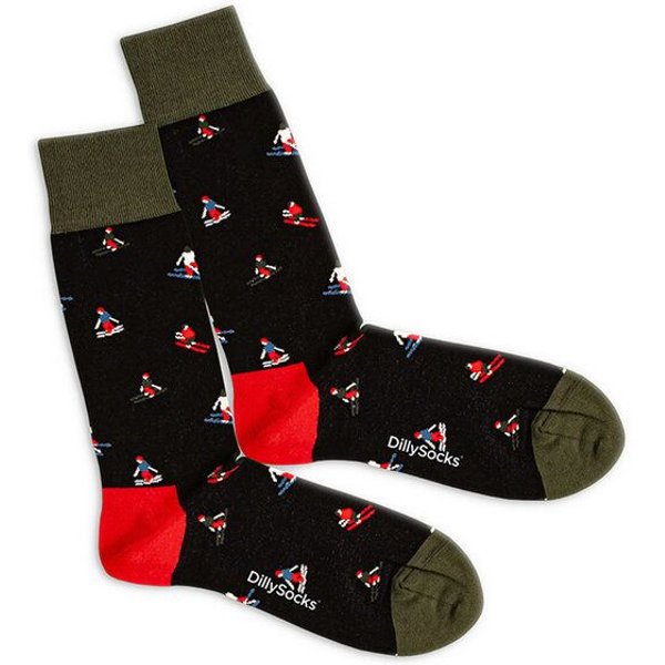 DillySocks Socken Hit The Slopes aus Biobaumwoll-Mix