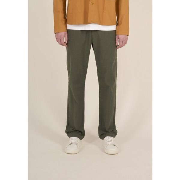 KnowledgeCotton Apparel Flanell Hose - Loose flannel pant - mit Bio-Baumwolle