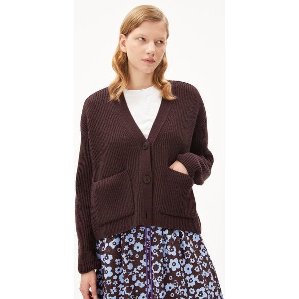 ARMEDANGELS NAOKAA - Damen Strick Cardigan Loose Fit aus Bio-Woll Mix (recycelt)
