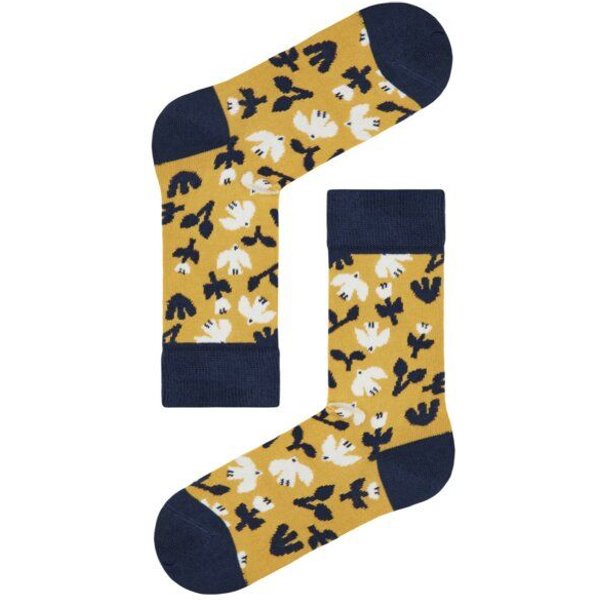 Natural Vibes Socken Myriam Van Neste Collab Bio GOTS | Birds Herren Damen
