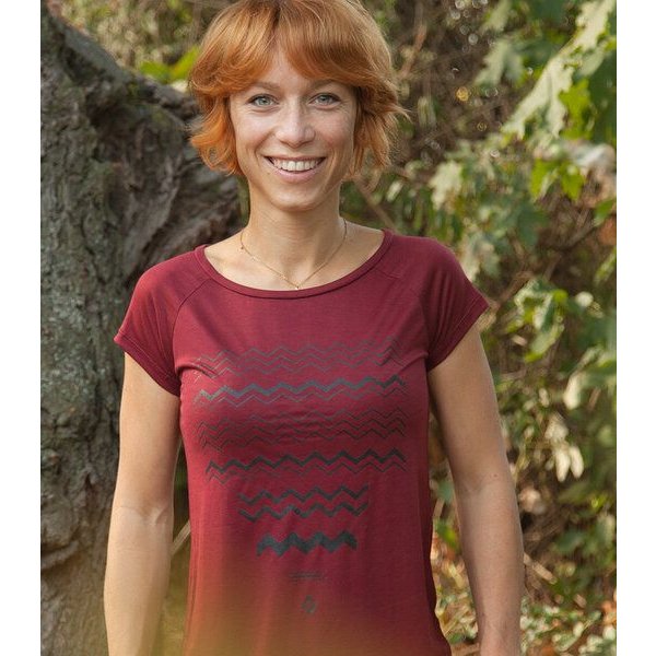päfjes ZickZack Zacken - Fair gehandeltes Tencel Frauen T-Shirt