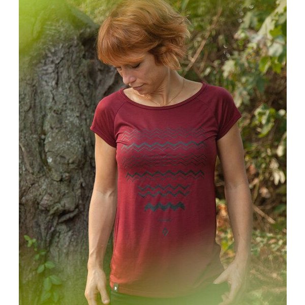 päfjes ZickZack Zacken - Fair gehandeltes Tencel Frauen T-Shirt