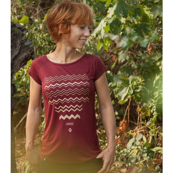 päfjes ZickZack Zacken - Fair gehandeltes Tencel Frauen T-Shirt