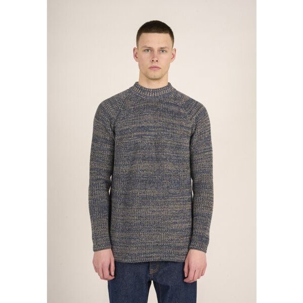 KnowledgeCotton Apparel Strick-Pullover TWISTED YARN aus Bio-Baumwolle