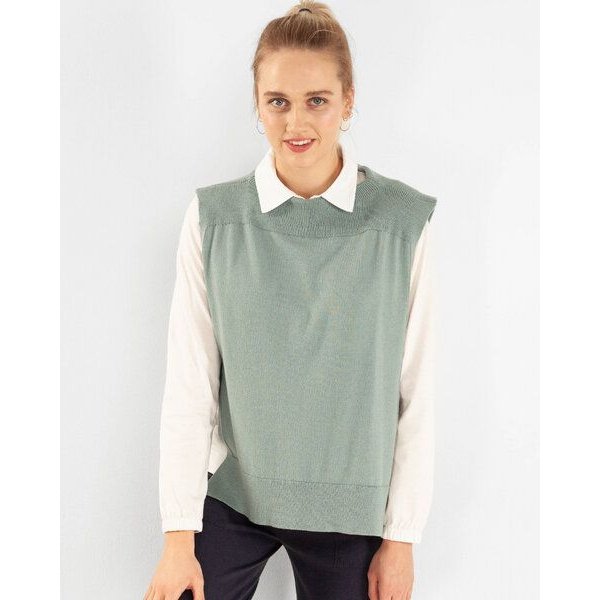 Alma & Lovis Cape aus Bio-Baumwoll-/Woll-Mix | Cotwool Cape