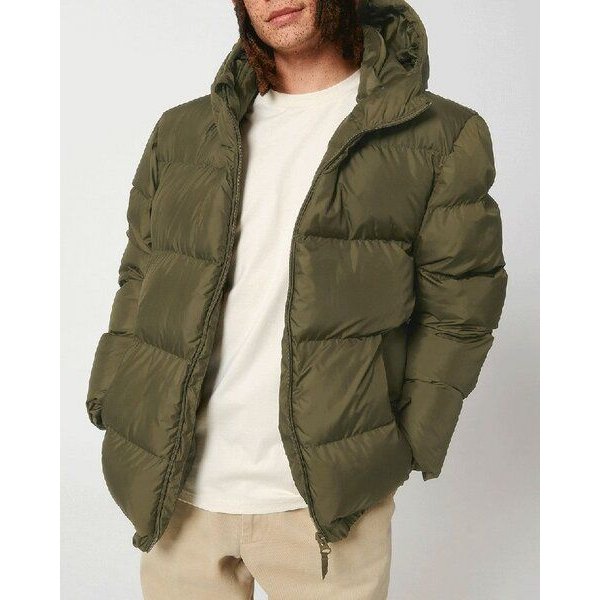 YTWOO Dicke Steppjacke für kalte Tage, nachhaltig produziert, Winterjacke, Öko Mode