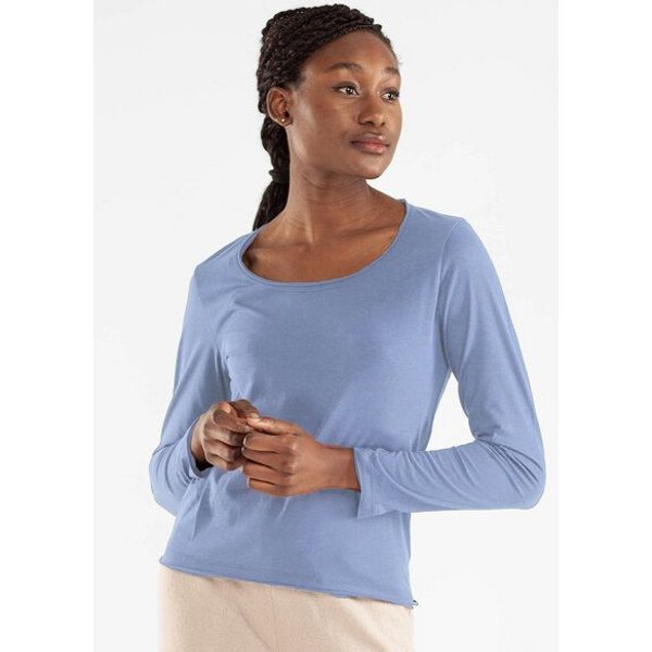 Alma & Lovis Smartes Langarmshirt aus Bio-Baumwolle | Smart Shirt