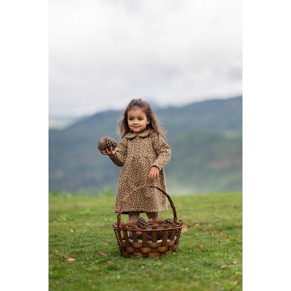 PETER JO Kleid aus Bio-Fleece-Baumwolle Montana