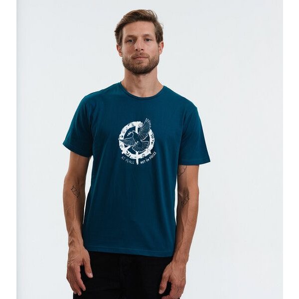 GARY MASH T-Shirt At Peace aus Bio-Baumwolle