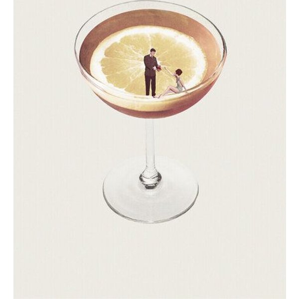 Photocircle Wandbild / Kunstdruck / Poster / Leinwand - My drink needs a drink