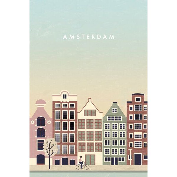 Photocircle Wandbild / Kunstdruck / Poster / Leinwand - Amsterdam