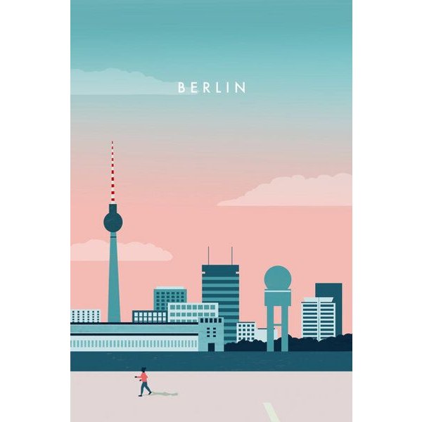 Photocircle Wandbild / Kunstdruck / Poster / Leinwand - Berlin