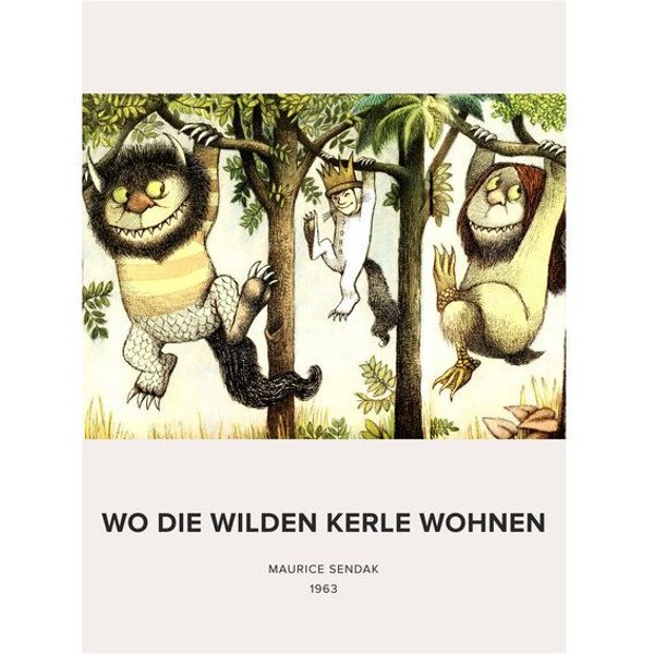 Photocircle Wandbild / Kunstdruck / Poster / Leinwand - Wo die wilden Kerle wohnen 3