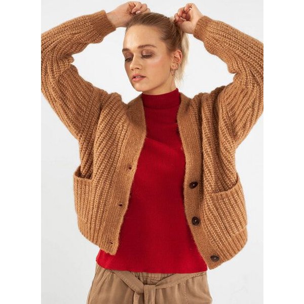 Alma & Lovis Cardigan im Grandpa-Style mit Alpaka | Grandpa Jacke