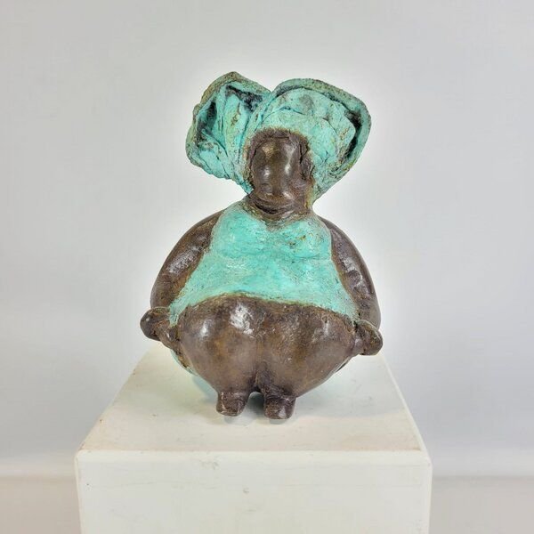 Moogoo Creative Africa Bronze-Skulptur "Bobaraba Henriette" Unikate by Hamidou | handgemacht