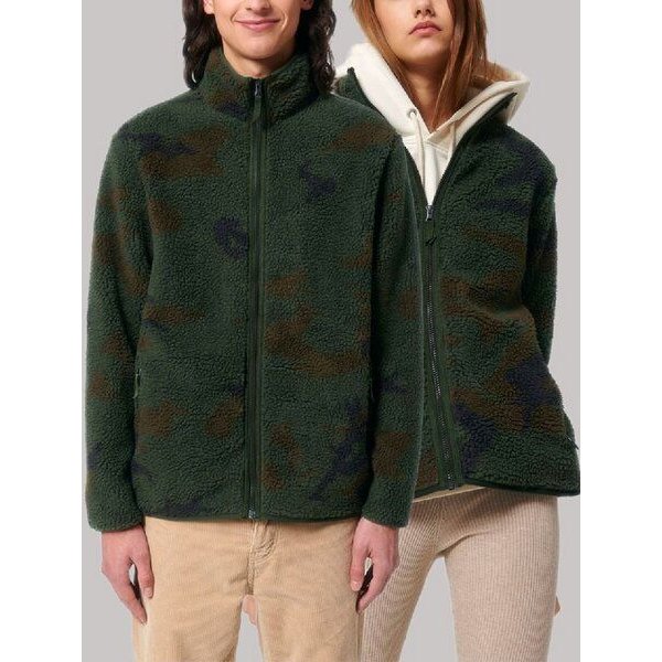 YTWOO Wärmende Teddy Fleecejacke aus recyceltem PET, nachhaltig, ökologisch